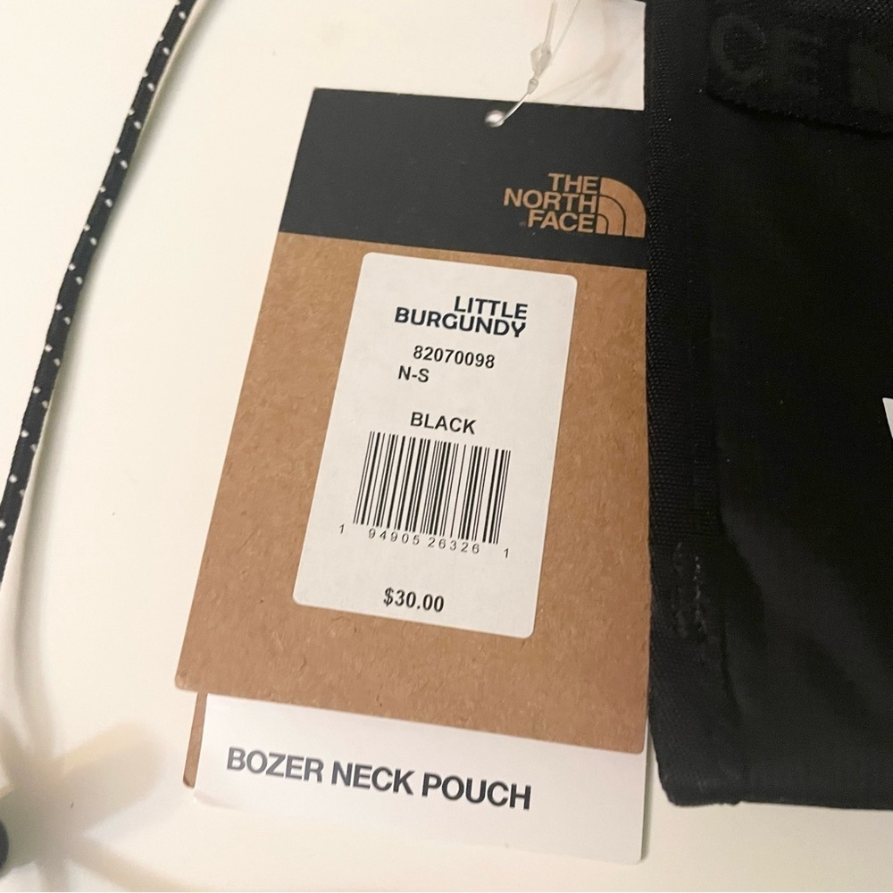 The North Face Bozer Neck Pouch Black Unisex - Picture 4 of 13